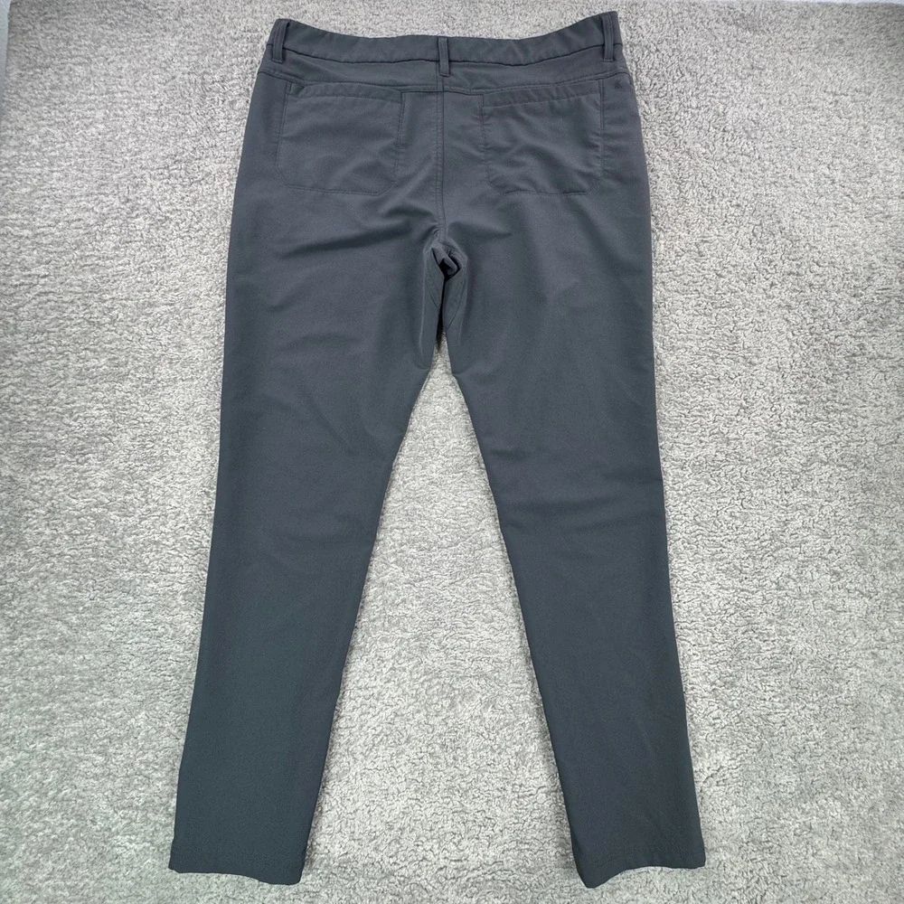Kyodan Outdoor Mens Performance Pants Charcoal Gray Stretch Hiking Golf Size 36